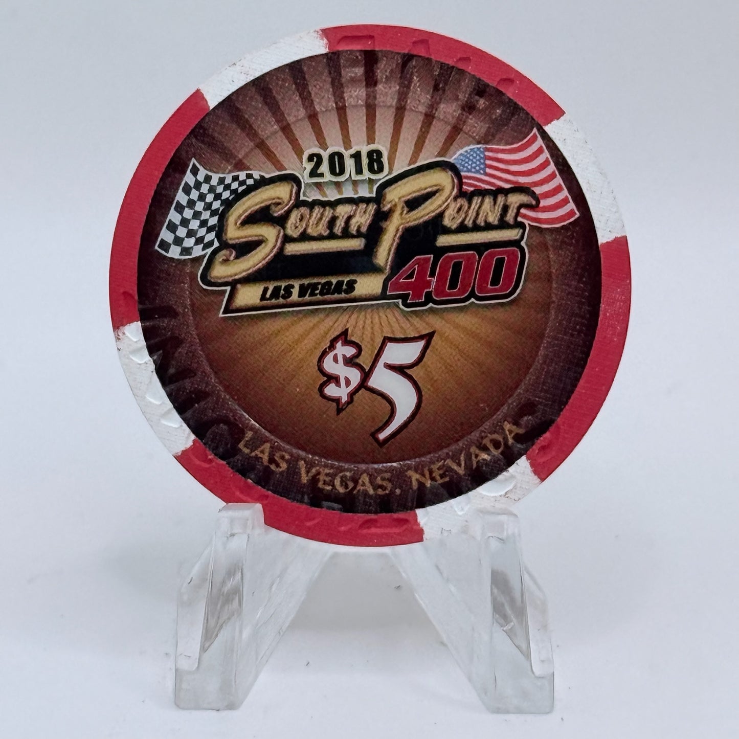South Point Las Vegas Nevada 2018 LE $5 Casino Chip D2716