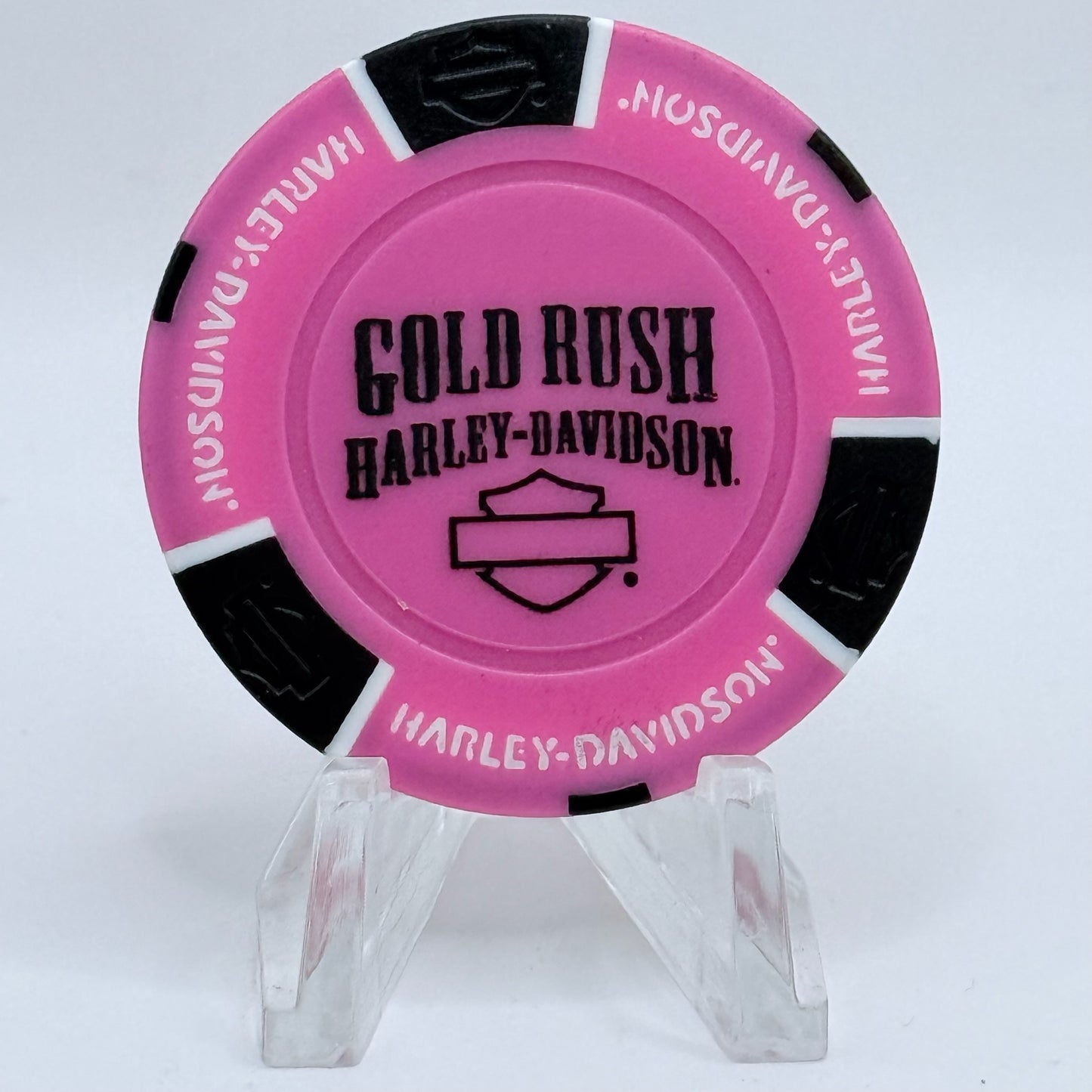 Harley-Davidson - Gold Rush Elko Nevada Advertising Chips