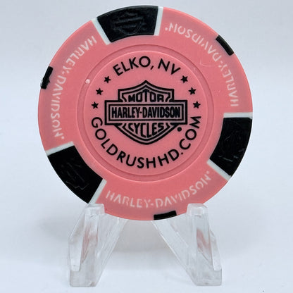 Harley-Davidson - Gold Rush Elko Nevada Advertising Chips