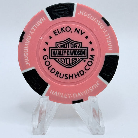 Harley-Davidson - Gold Rush Elko Nevada Advertising Chips