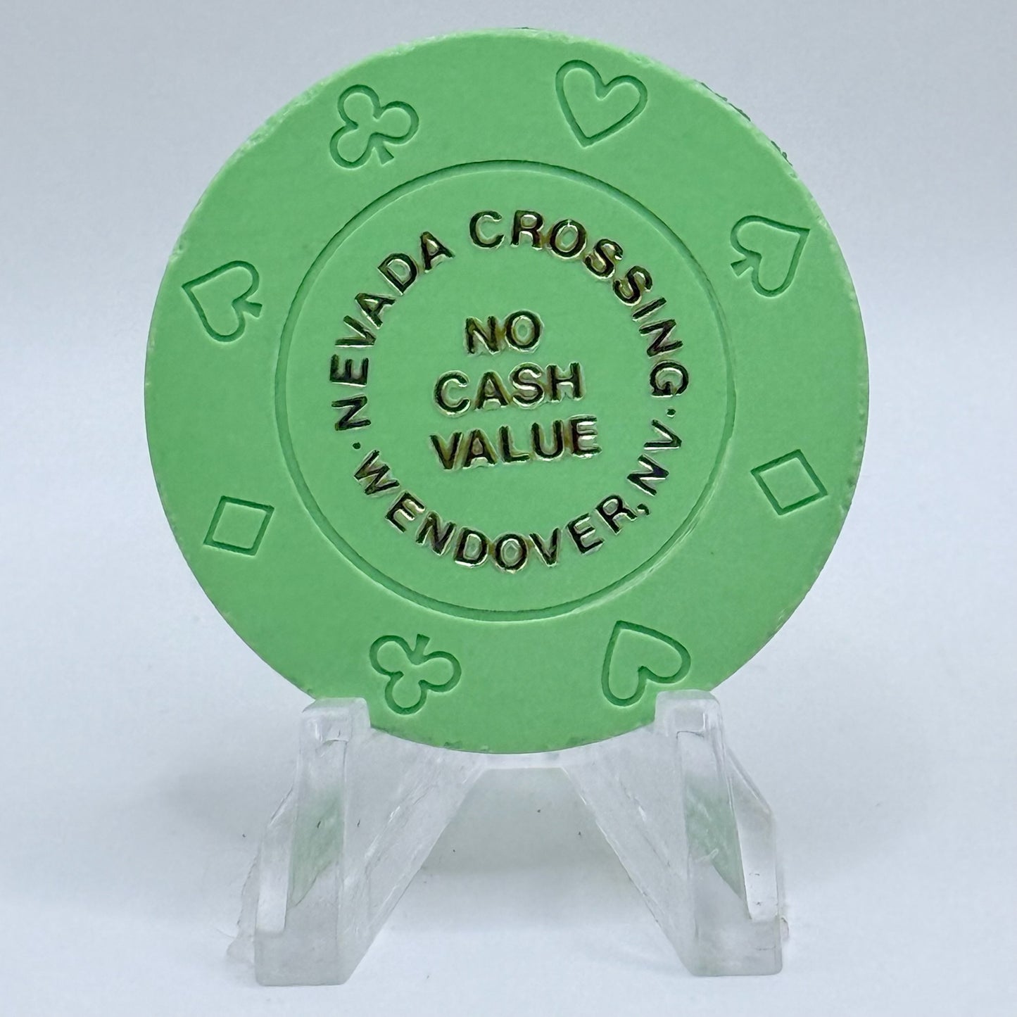 Nevada Crossing Wendover Nevada 1986 NCV Casino Chip N8817