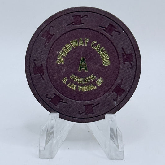 Speedway Casino N. Las Vegas Nevada 2000 Series 1 Roulette Casino Chip V5621