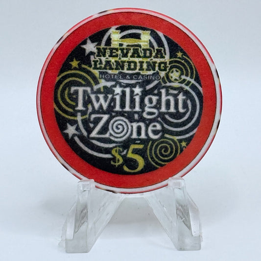 Nevada Landing Jean Nevada 1999 'Twilight Zone' LE $5 Casino Chip V5090
