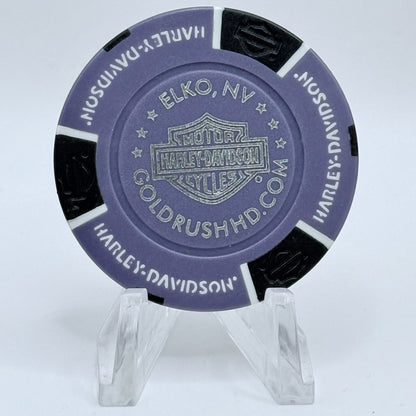 Harley-Davidson - Gold Rush Elko Nevada Advertising Chips