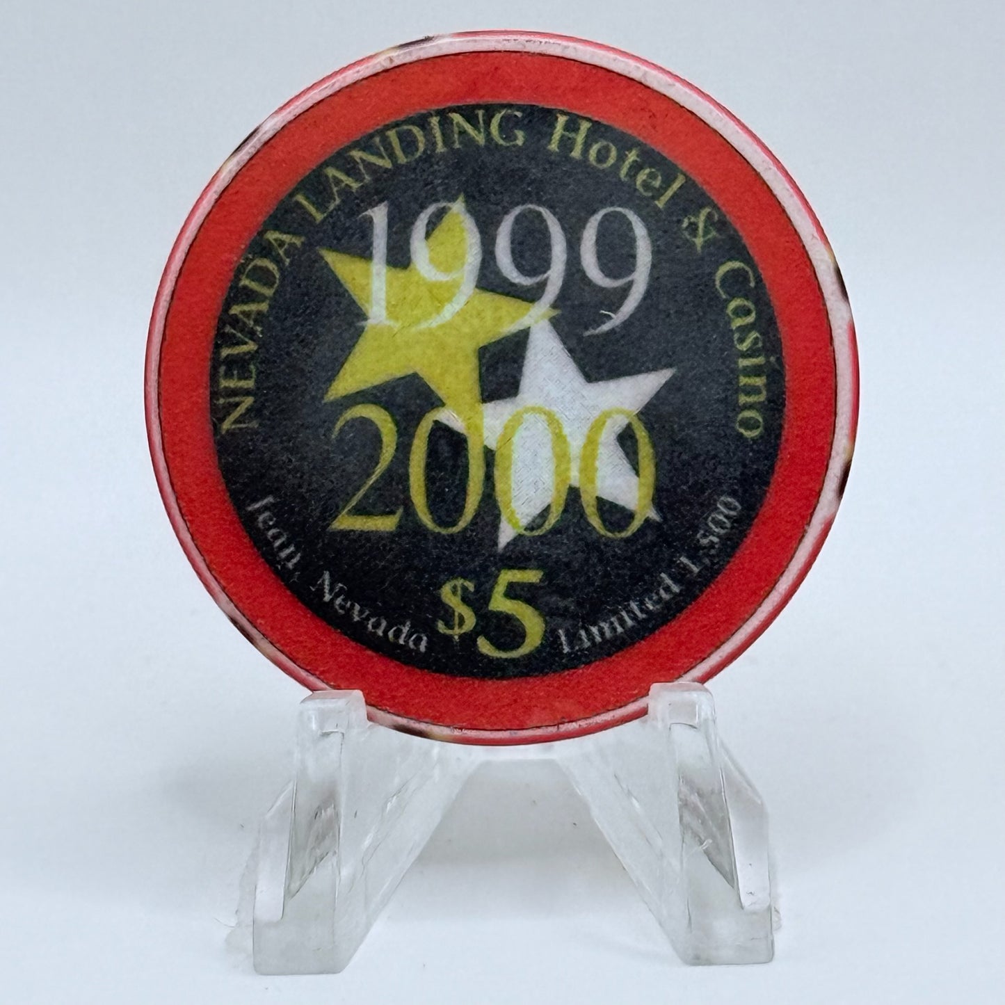 Nevada Landing Jean Nevada 1999 'Twilight Zone' LE $5 Casino Chip V5090