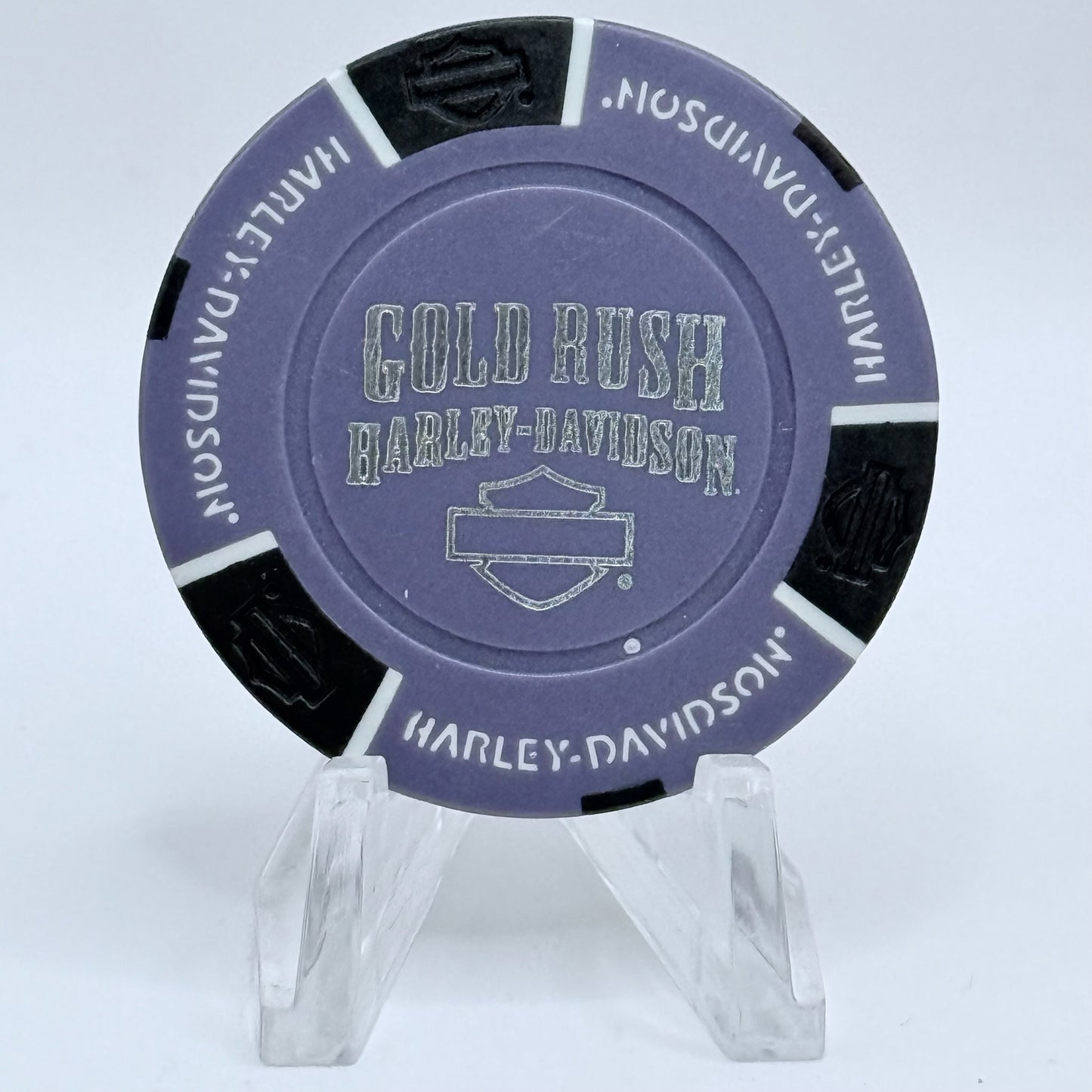 Harley-Davidson - Gold Rush Elko Nevada Advertising Chips