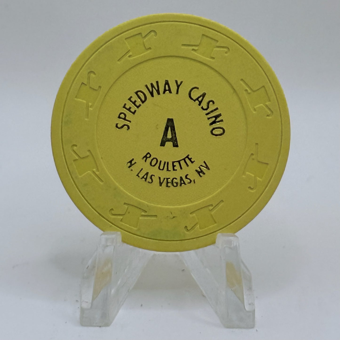 Speedway Casino N. Las Vegas Nevada 2000 Series 1 Roulette Casino Chip V5621