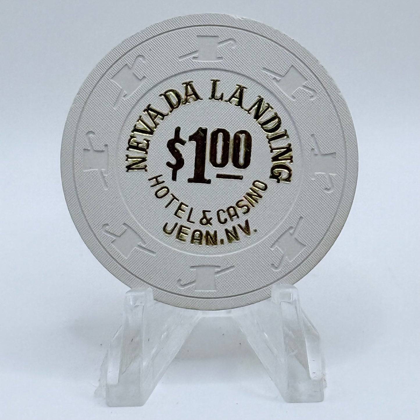 Nevada Landing Jean Nevada 1998 $1 Casino Chip V3139