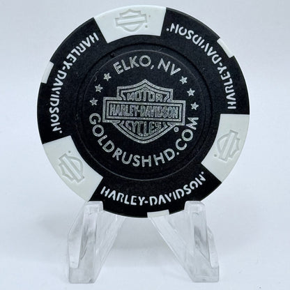 Harley-Davidson - Gold Rush Elko Nevada Advertising Chips
