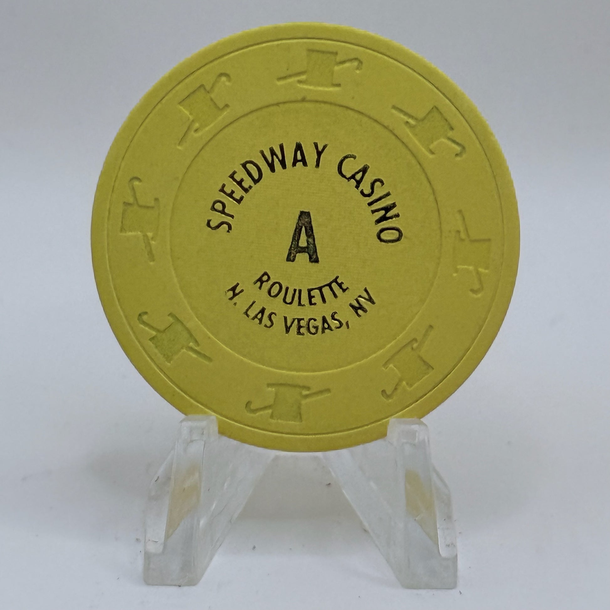 Speedway Casino N. Las Vegas Nevada 2000 Series 1 Roulette Casino Chip V5621