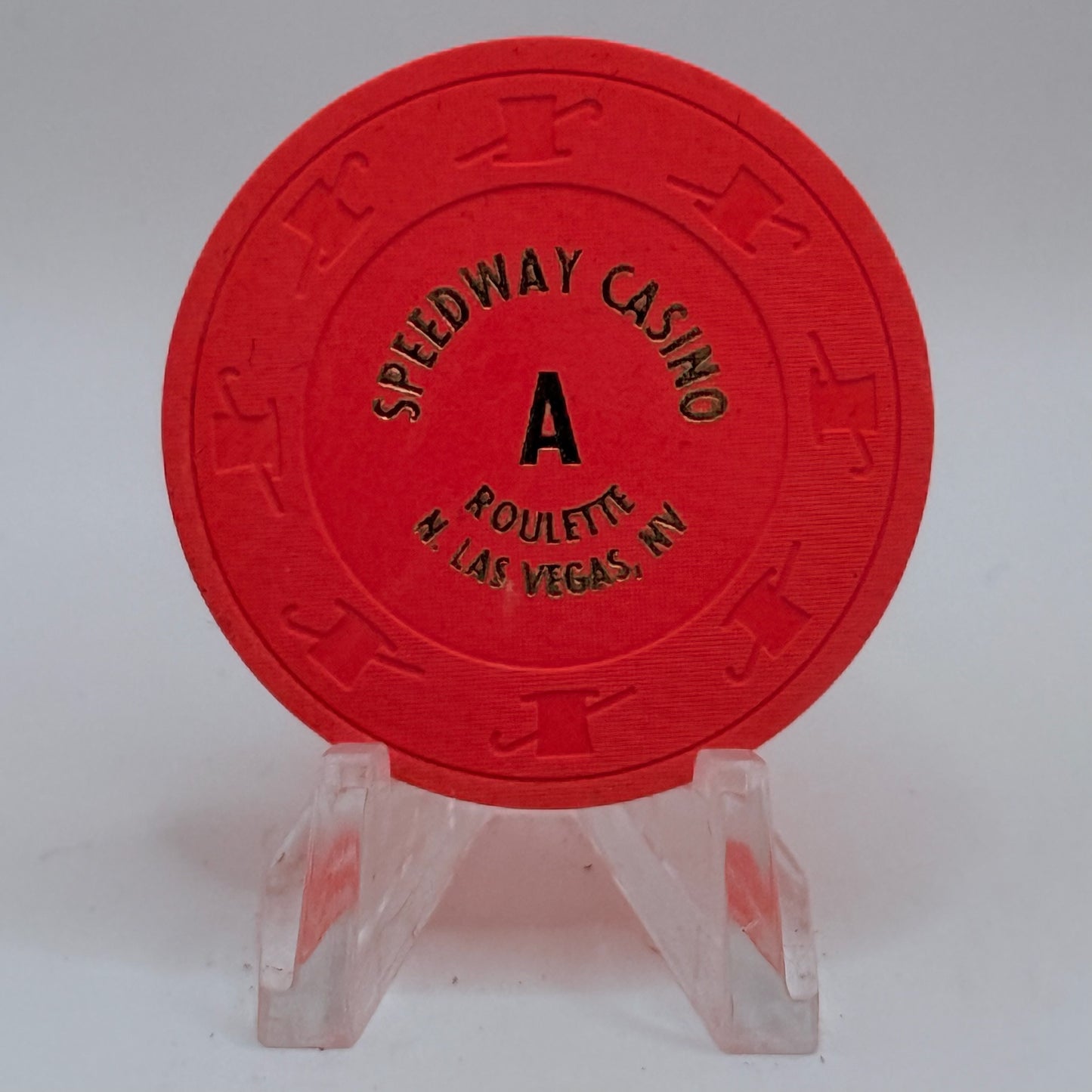 Speedway Casino N. Las Vegas Nevada 2000 Series 1 Roulette Casino Chip V5621