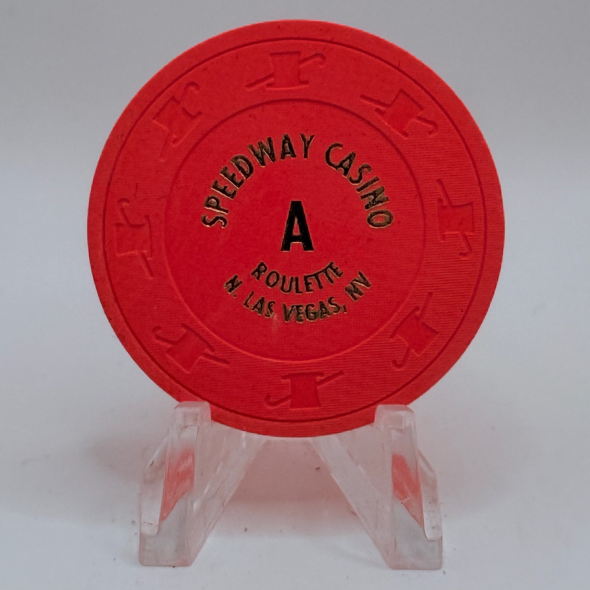Speedway Casino N. Las Vegas Nevada 2000 Series 1 Roulette Casino Chip V5621
