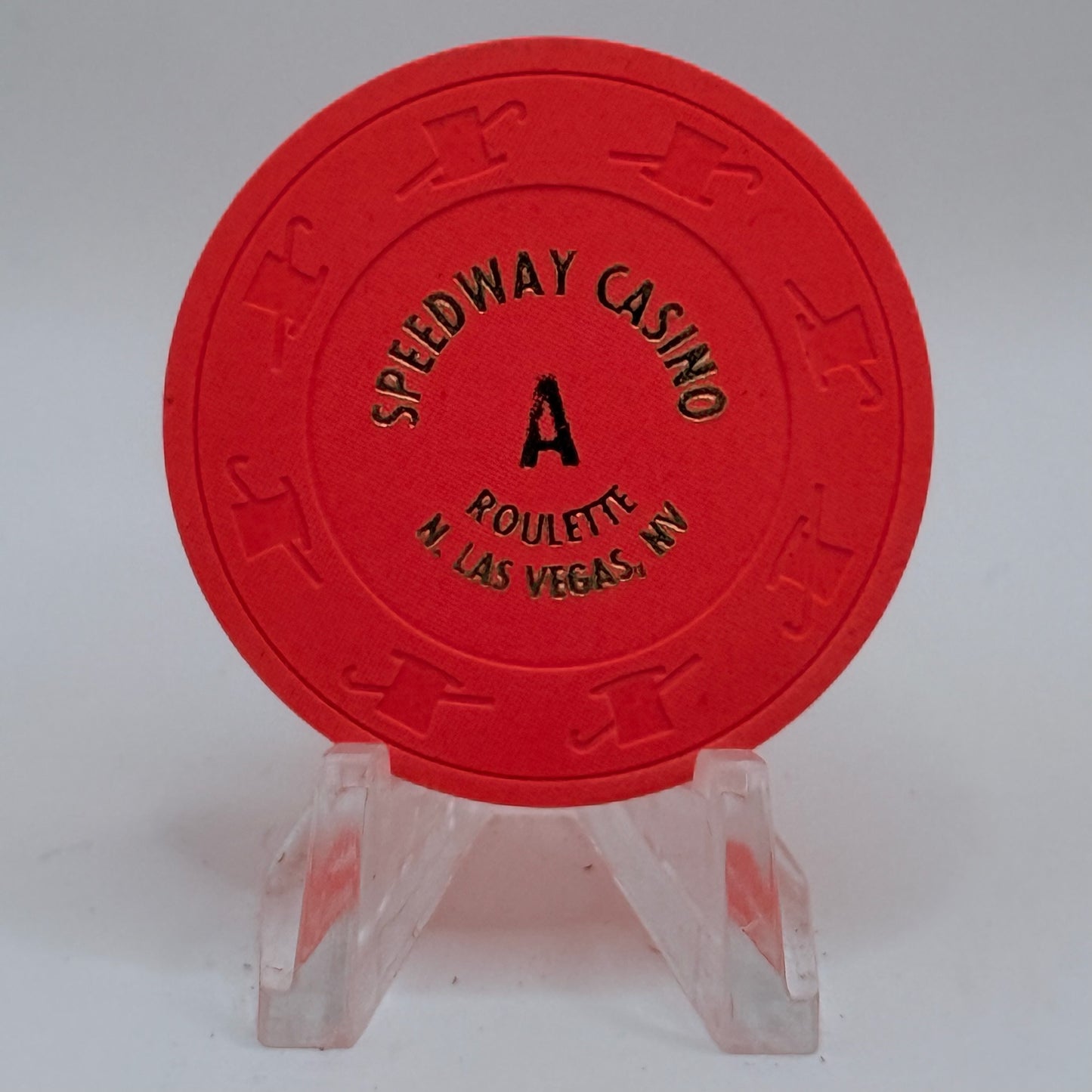Speedway Casino N. Las Vegas Nevada 2000 Series 1 Roulette Casino Chip V5621