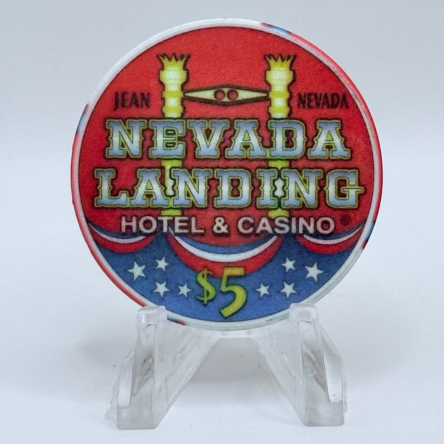 Nevada Landing Jean Nevada 2005 'July 4th' LE $5 Casino Chip V5085