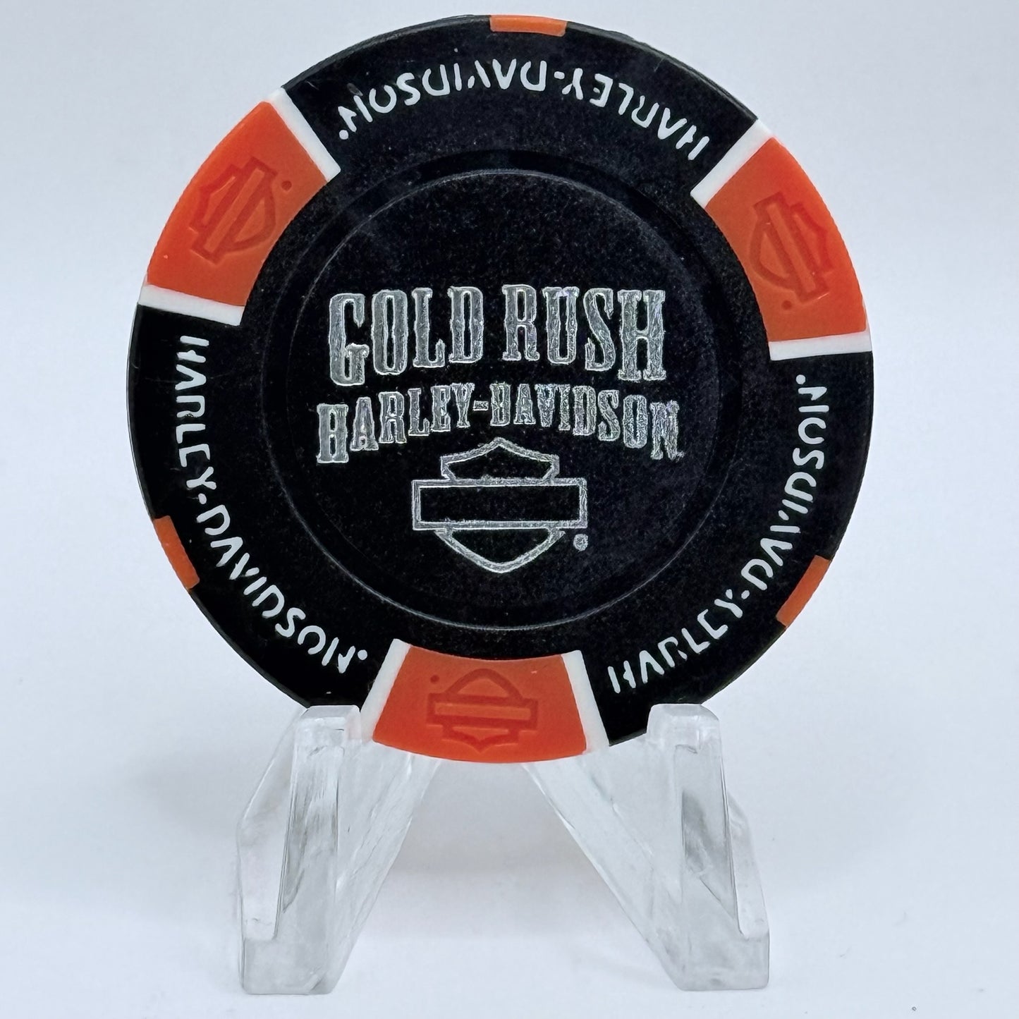 Harley-Davidson - Gold Rush Elko Nevada Advertising Chips