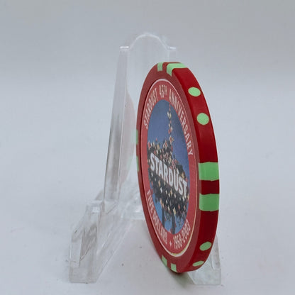 Stardust Las Vegas Nevada 2003 '45th Anniversary' LE $5 Casino Chip E2592