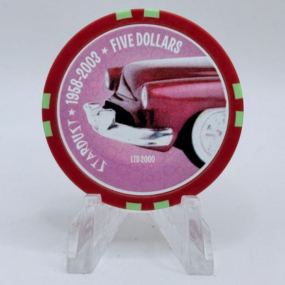 Stardust Las Vegas Nevada 2003 '45th Anniversary' LE $5 Casino Chip E2591