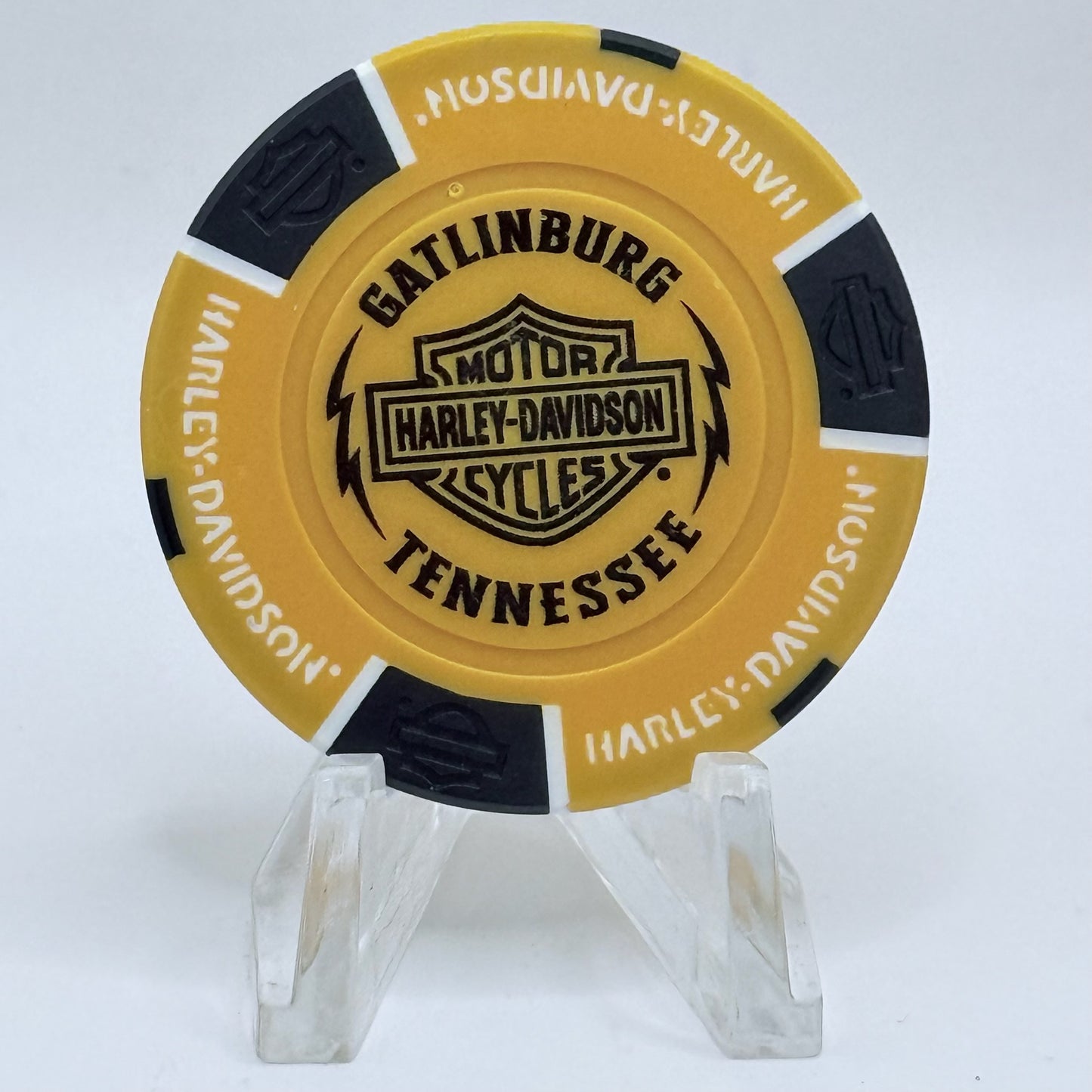 Harley-Davidson - Hillbilly Gatlinburg Tennessee Series 3 Advertising Chips