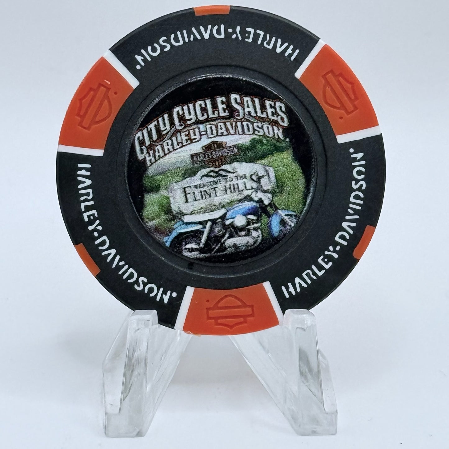 Harley-Davidson - City Cycle Junction City Kansas '115th Anniversary' Series 115 Chip