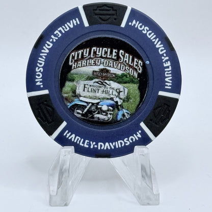Harley-Davidson - City Cycle Junction City Kansas '115th Anniversary' Series 115 Chip