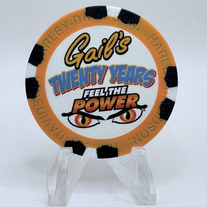 Harley-Davidson - Gail's Grandview Missouri '20th Anniversary' Advertising Chips