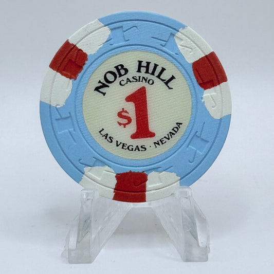 Nob Hill Las Vegas Nevada 1979 $1 Casino Chip N1966