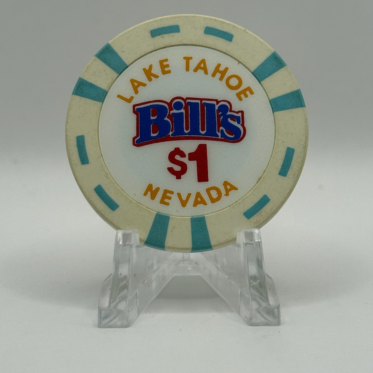 Bill's Casino Lake Tahoe Nevada 2002 $1 Casino Chip V8002