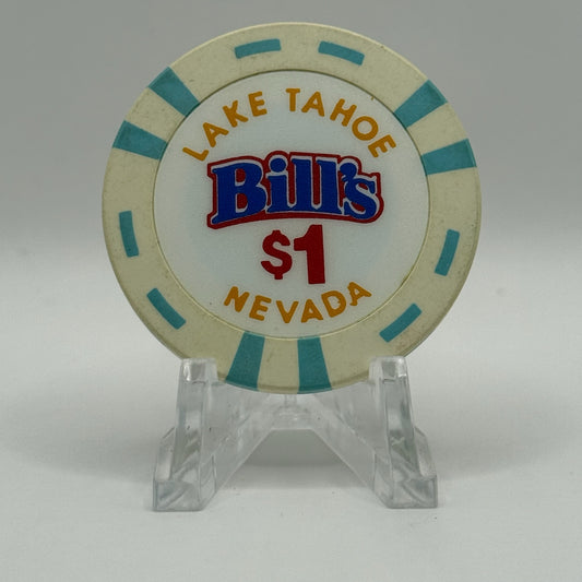 Bill's Casino Lake Tahoe Nevada 2002 $1 Casino Chip V8002