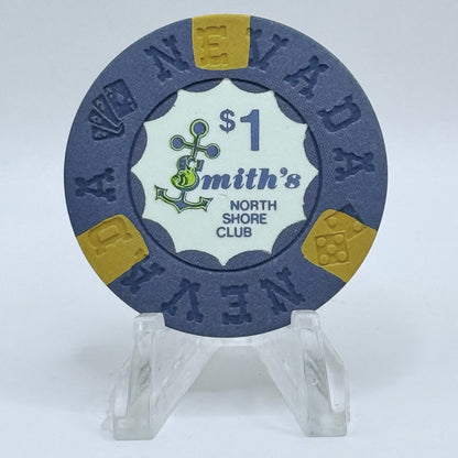 Smith's North Shore Club Lake Tahoe Nevada 1971 LE $1 Casino Chip N6900