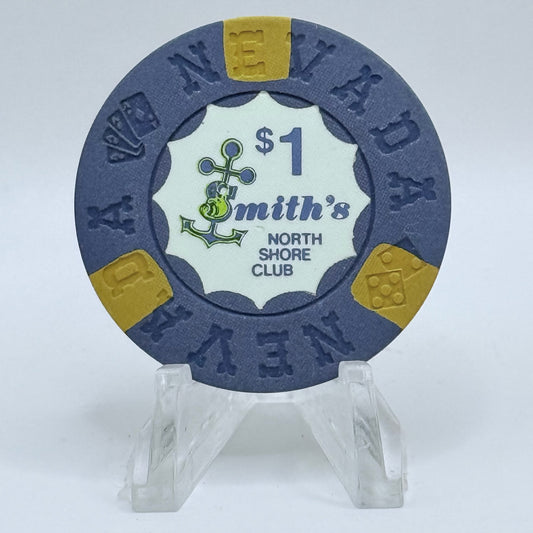 Smith's North Shore Club Lake Tahoe Nevada 1971 LE $1 Casino Chip N6900