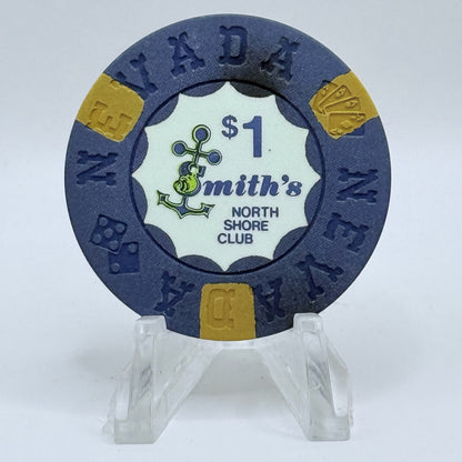 Smith's North Shore Club Lake Tahoe Nevada 1971 LE $1 Casino Chip N6900