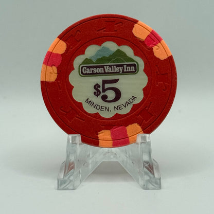 Carson Valley Inn Minden Nevada 1984 $5 Casino Chip N5006