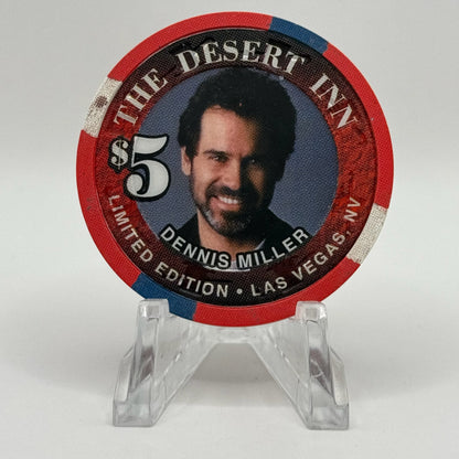 Desert Inn Las Vegas Nevada 1999 'Dennis Miller' LE $5 Casino Chip V3960