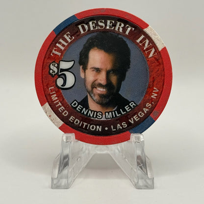 Desert Inn Las Vegas Nevada 1999 'Dennis Miller' LE $5 Casino Chip V3960