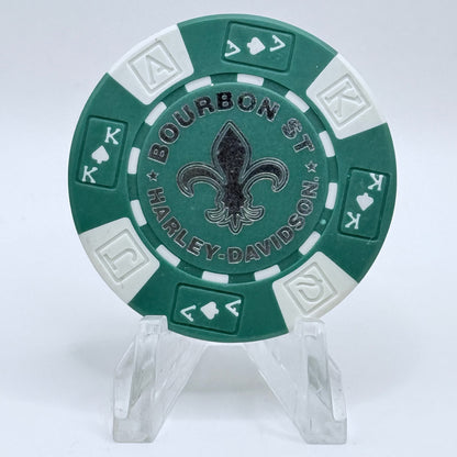Harley-Davidson - Bourbon Street New Orleans Louisiana Series 1 Advertising Chips