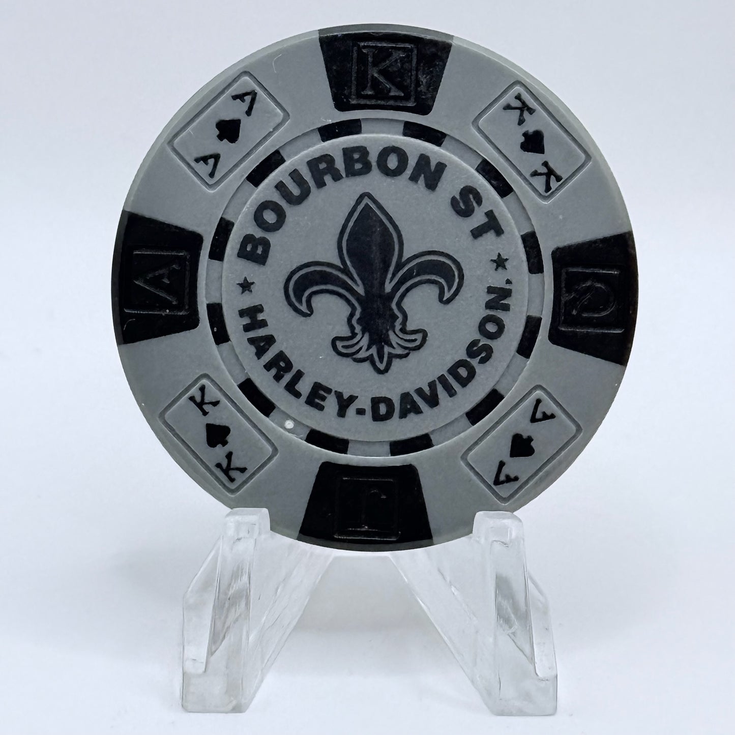 Harley-Davidson - Bourbon Street New Orleans Louisiana Series 2 Advertising Chips