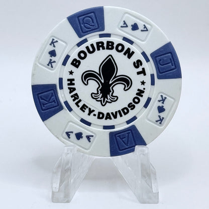 Harley-Davidson - Bourbon Street New Orleans Louisiana Series 1 Advertising Chips