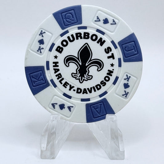 Harley-Davidson - Bourbon Street New Orleans Louisiana Series 1 Advertising Chips