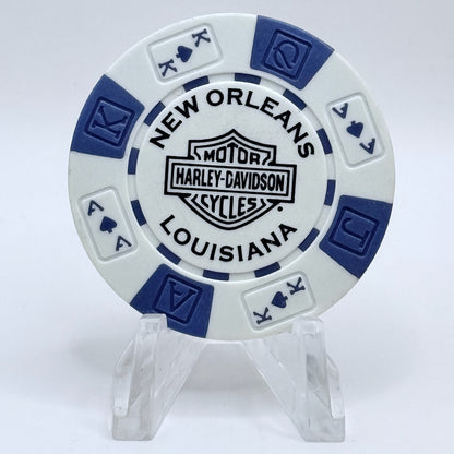 Harley-Davidson - Bourbon Street New Orleans Louisiana Series 1 Advertising Chips