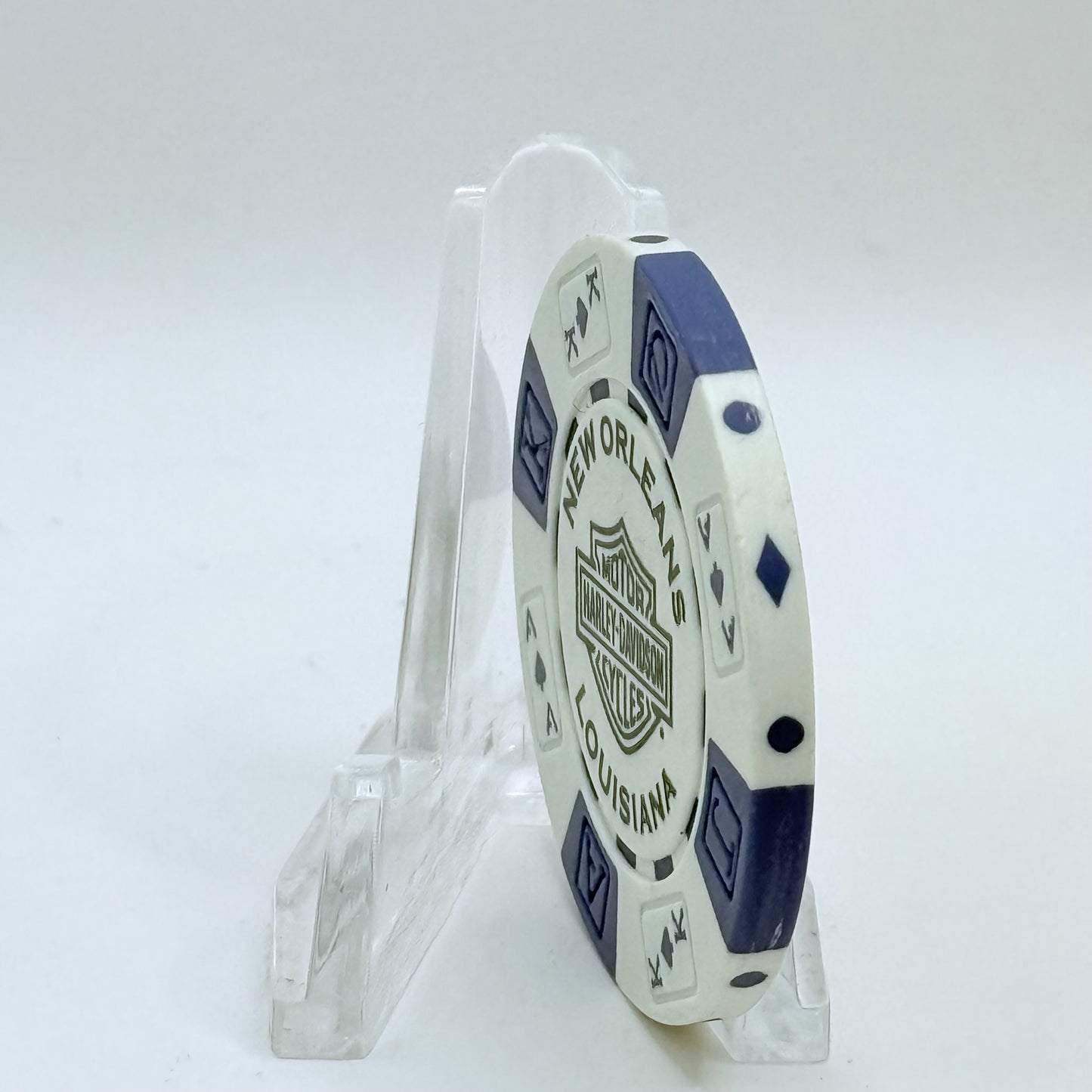 Harley-Davidson - Bourbon Street New Orleans Louisiana Series 1 Advertising Chips