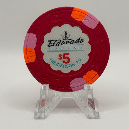 Eldorado Henderson Nevada 1990 $5 Casino Chip N1541
