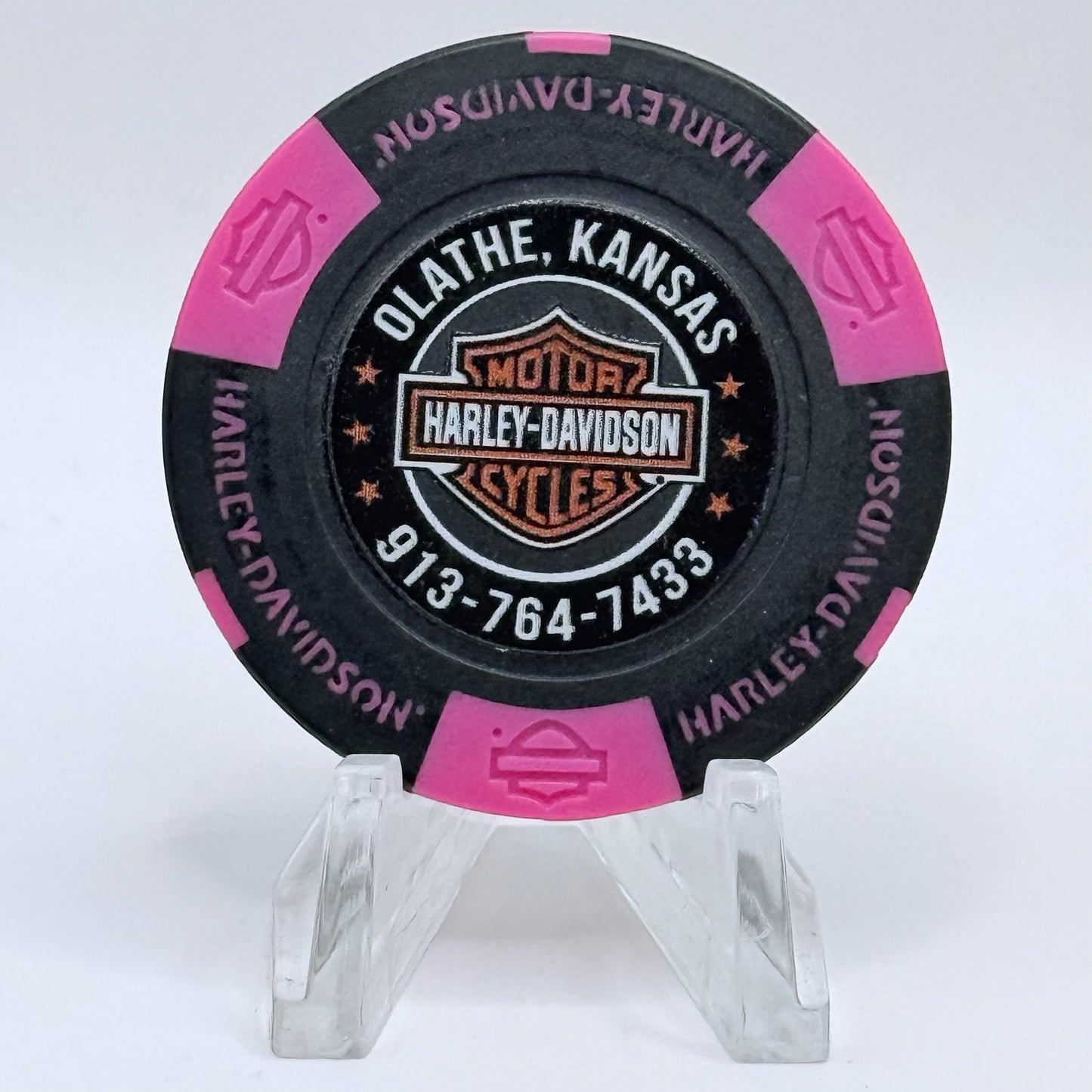Harley-Davidson - Rawhide Olathe Kansas Series 2 Advertising Chips