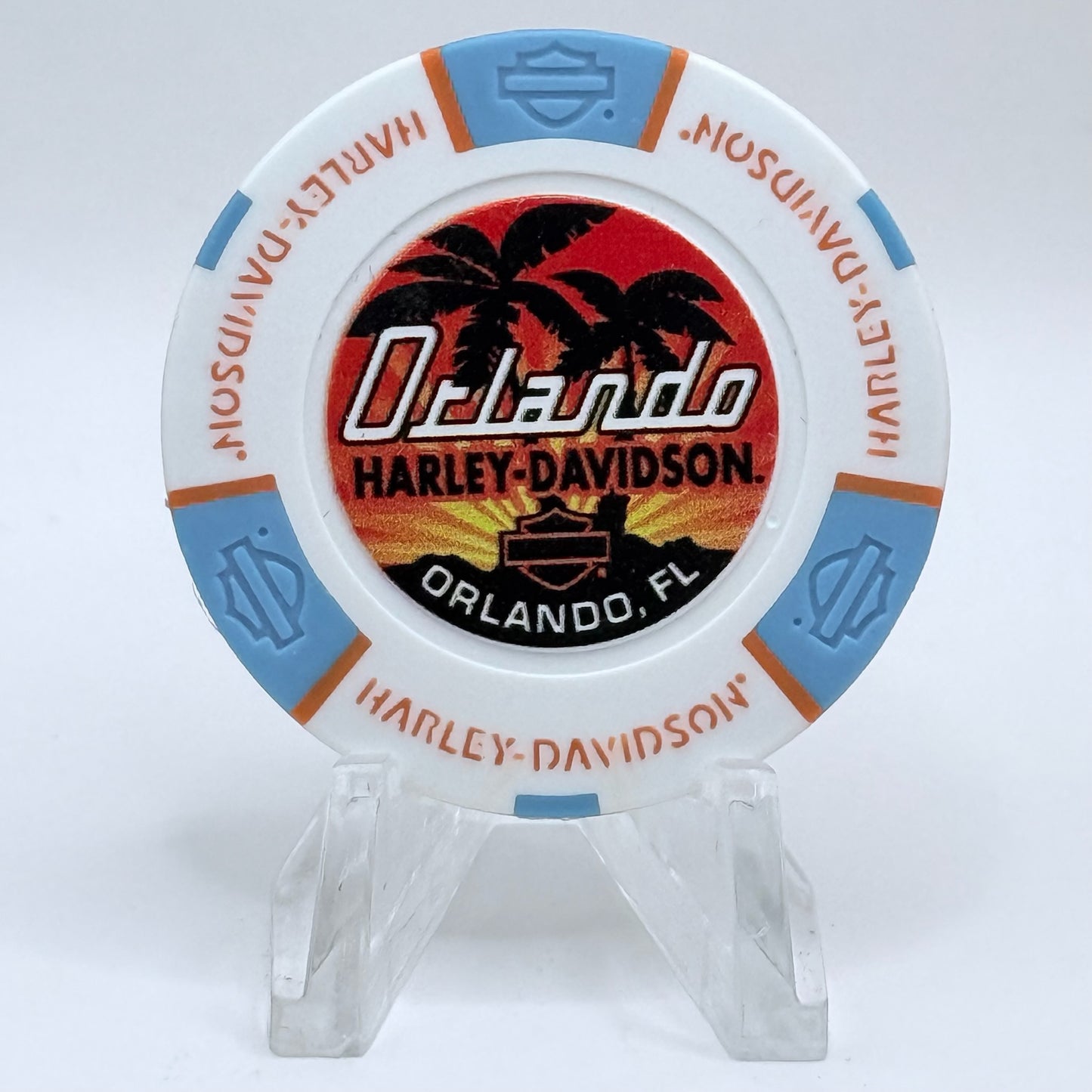 Harley-Davidson - Orlando Orlando Florida Series 8 Advertising Chips