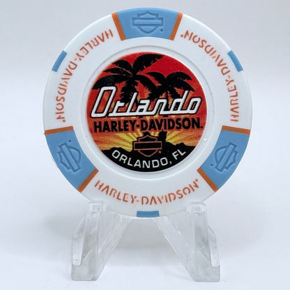 Harley-Davidson - Orlando Orlando Florida Series 8 Advertising Chips