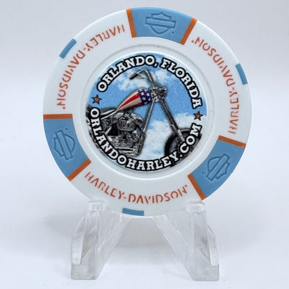 Harley-Davidson - Orlando Orlando Florida Series 8 Advertising Chips