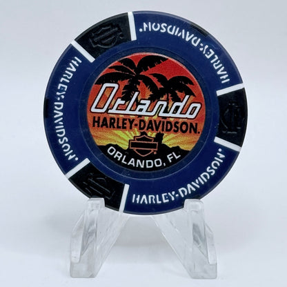Harley-Davidson - Orlando (South) Kissimmee Florida Series 13 Advertising Chips