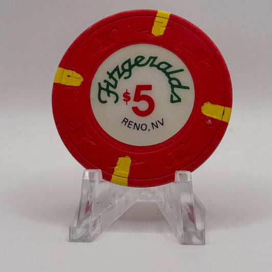 Fitzgeralds Reno Nevada $5 Casino Chip N5065