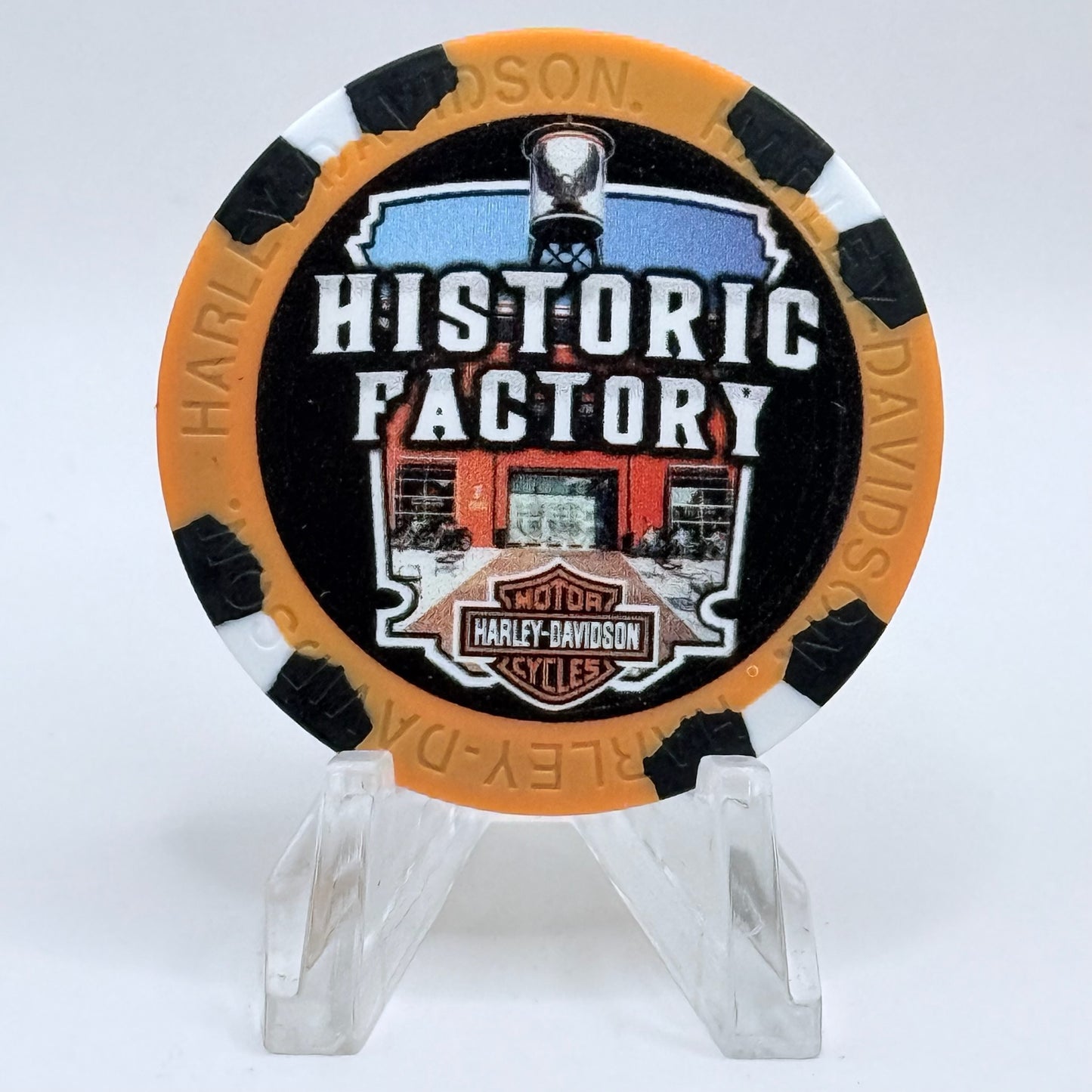 Harley-Davidson - Orlando (Historic Factory) Orlando Florida Series 9 Advertising Chips