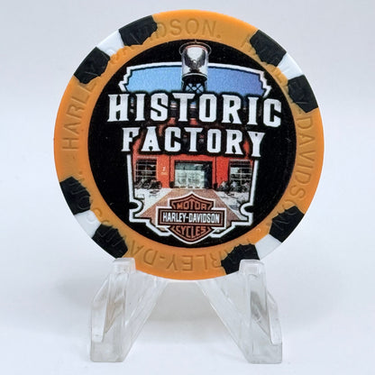Harley-Davidson - Orlando (Historic Factory) Orlando Florida Series 9 Advertising Chips