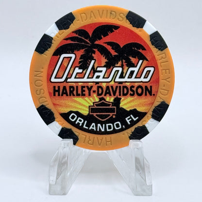 Harley-Davidson - Orlando (Historic Factory) Orlando Florida Series 9 Advertising Chips